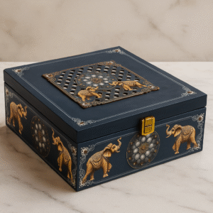 India Heritage Premium Wedding Invitation Box