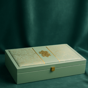 Indian Heritage Wedding Invitation Box