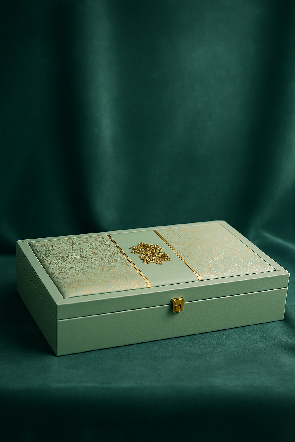 Indian Heritage Wedding Invitation Box